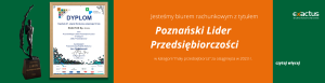 Poznański Lider Przedsiębiorczości 2023 dla Exactus