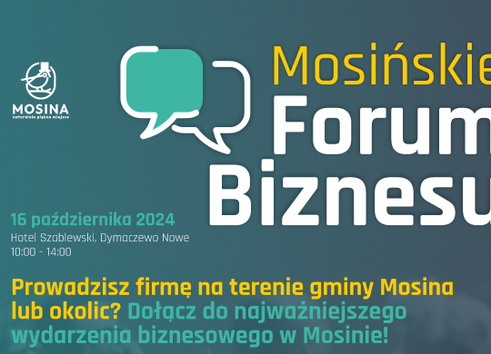 Prelekcja Exactus na Mosińskim Forum Biznesu